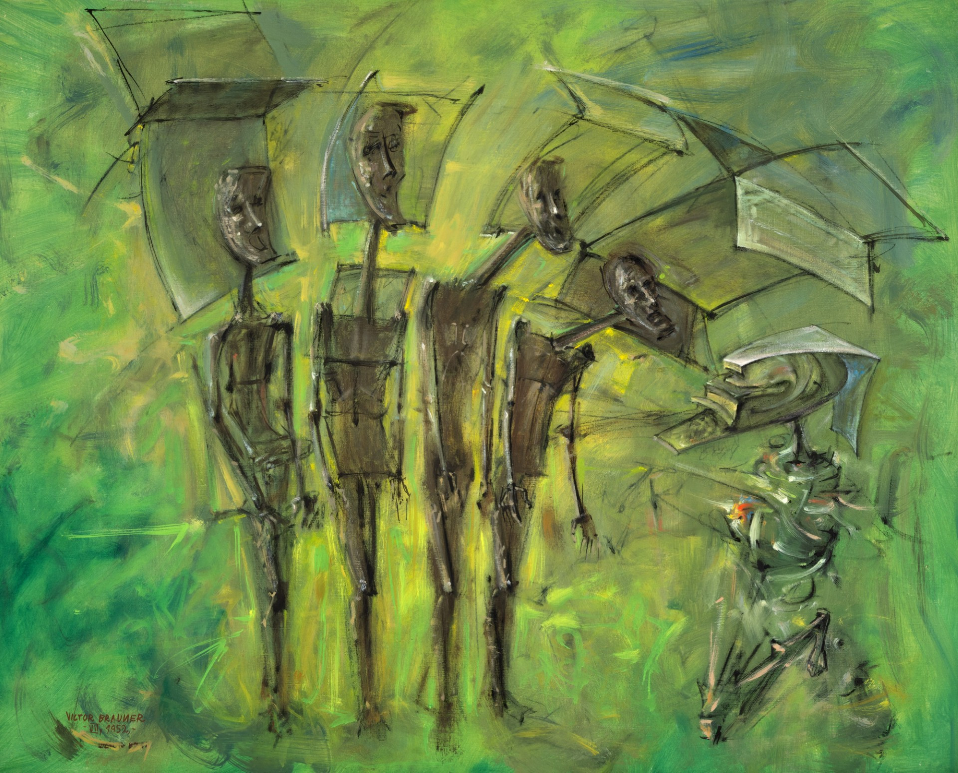 Tablourile ascunse în pereți de Vâlcov sunt scoase la licitație. „Un desen unic de Picasso și două lucrări de Grigorescu”