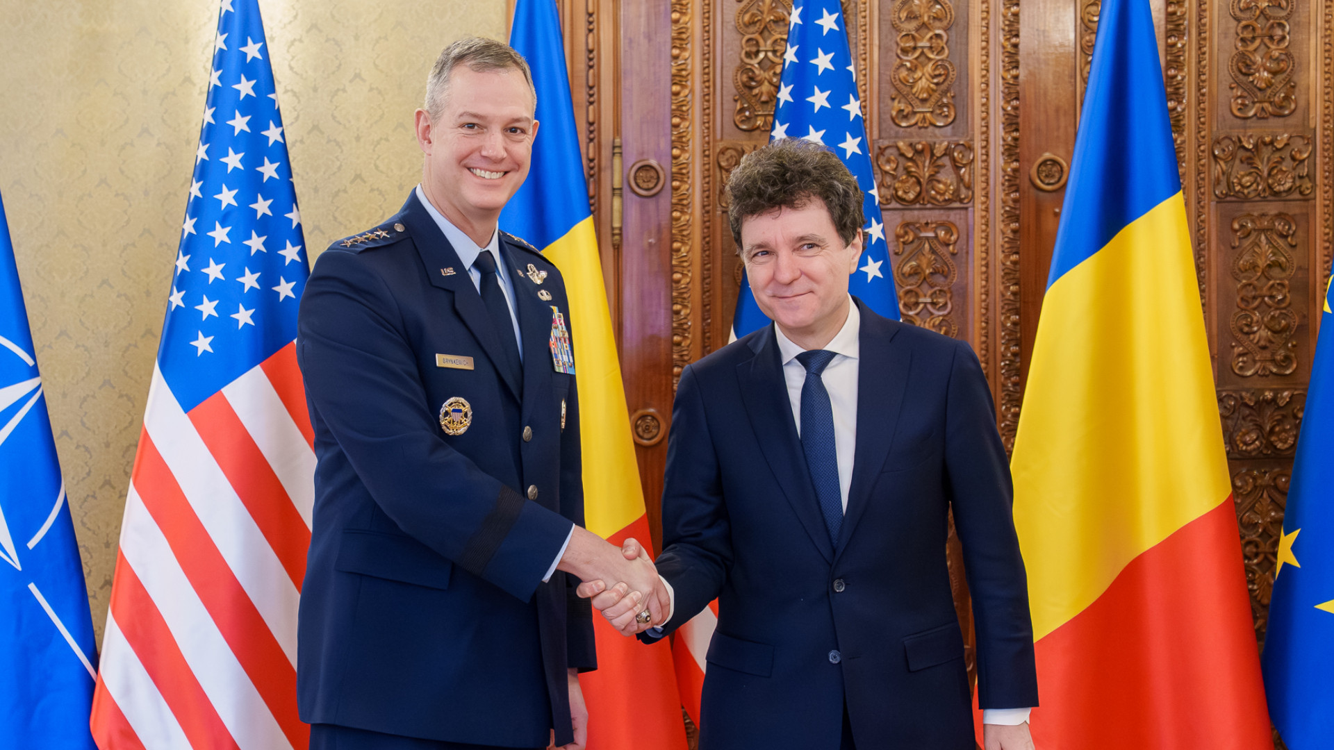 Ce l-a asigurat Nicușor Dan pe șeful forțelor NATO din Europa. Generalul SUA Alexus G. Grynkewich, promisiune la Cotroceni