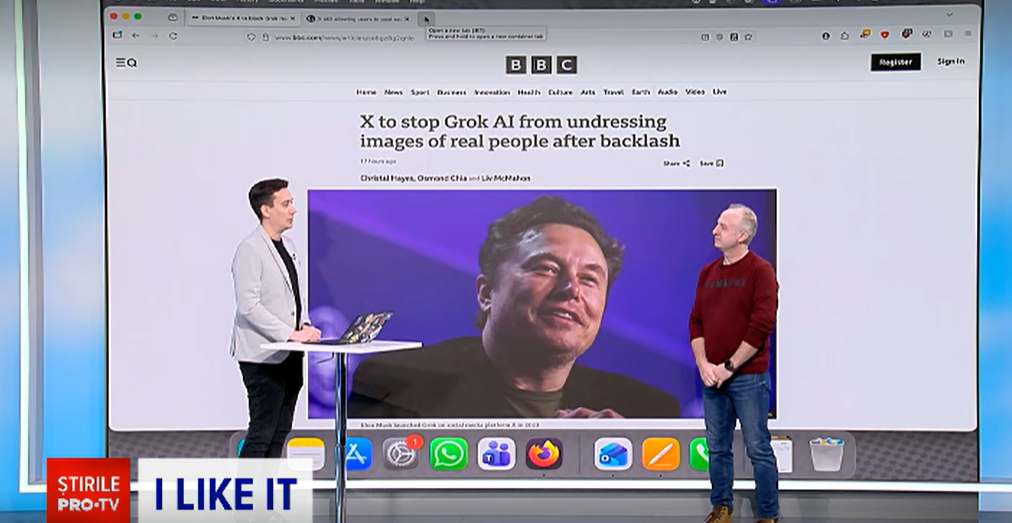 X, în centrul unui nou scandal după apariția unui trend AI care generează imagini nud fără consimțământ