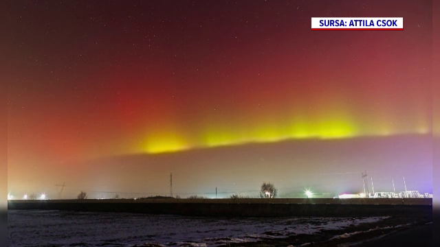 Aurora Boreală a apărut pe cerul Rom&acirc;niei. Astrofotografii au surprins fenomenul rar &icirc;n fotografii impresionante