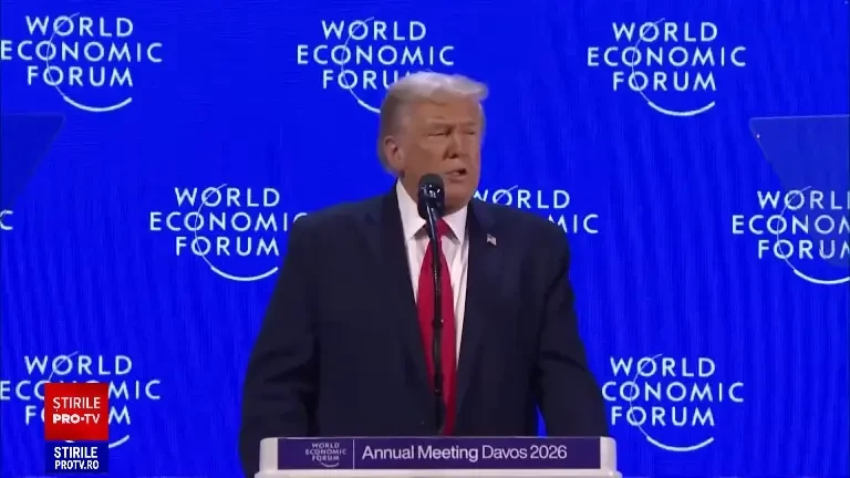 Donald Trump, discurs la Forumul Mondial de la Davos: „Nu voi folosi forța pentru a cuceri Groenlanda”