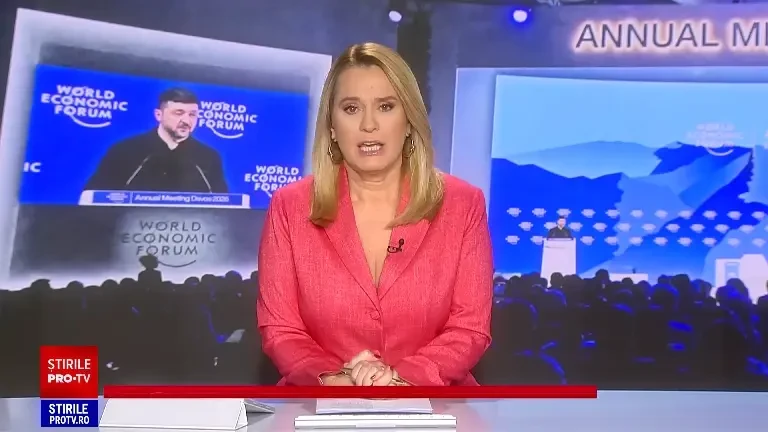 După Donald Trump, și Volodimir Zelenski critică Europa de la Davos: Tot discută despre viitor, dar nu acționează