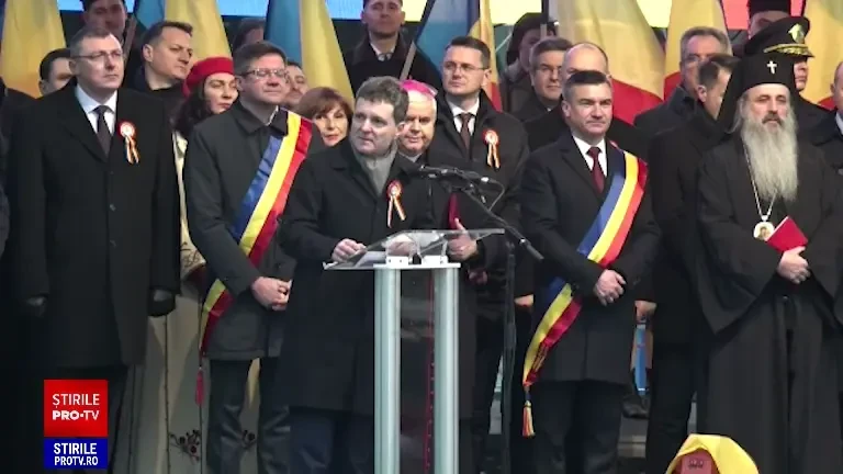 Mesajul președintelui Nicușor Dan către cei care l-au huiduit la ceremoniile de Ziua Unirii: „E un gest democratic”