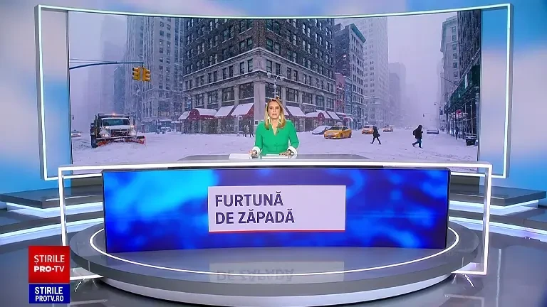 Milioane de americani se luptă cu iarna care le-a adus o furtună masivă de zăpadă, gheață și temperaturi glaciale și de minus 45 de grade