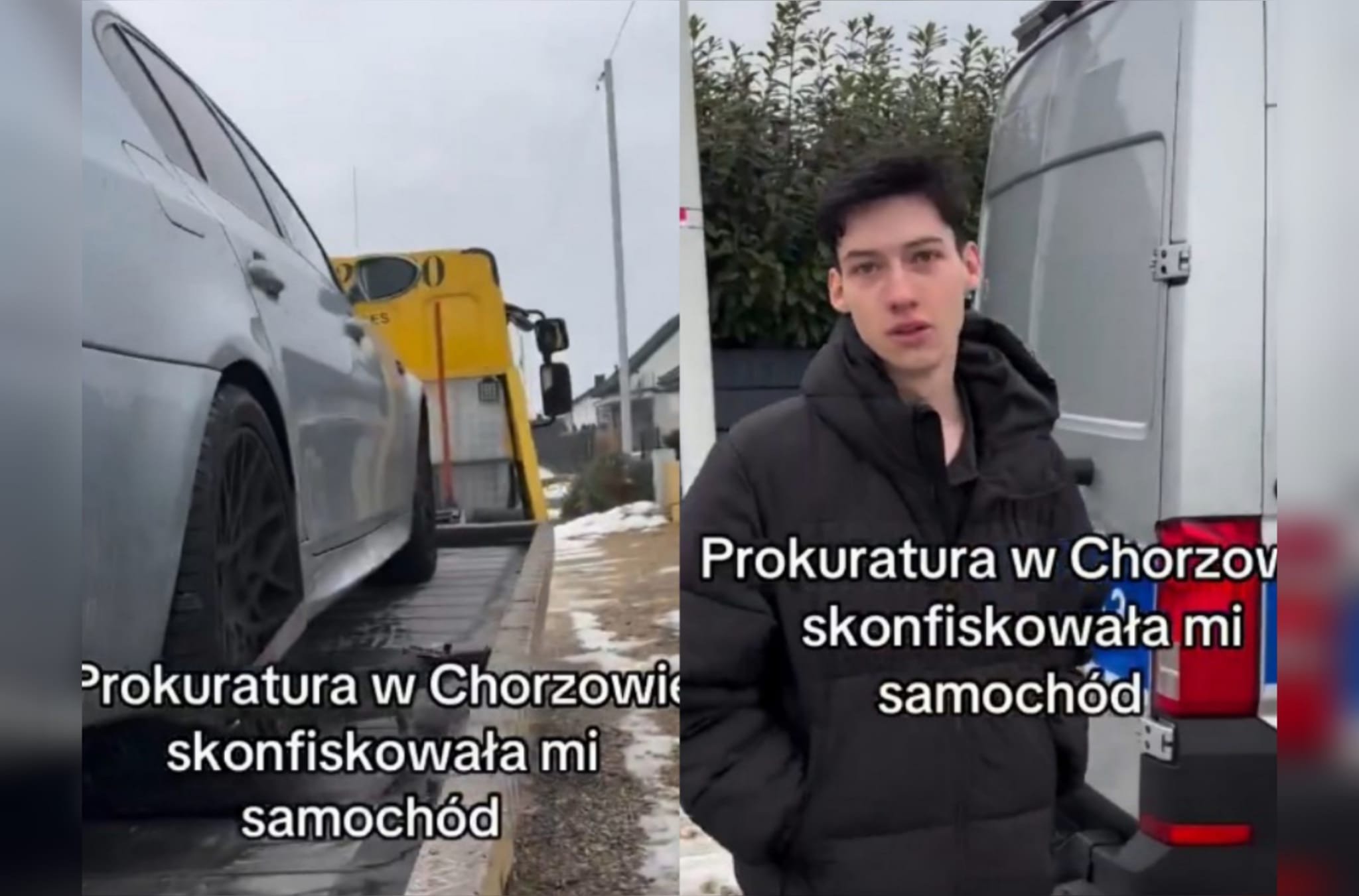 Reacția unui șofer care a rămas fără BMW după ce s-a filmat conducând cu 320 km/ h pe autostradă, în Polonia