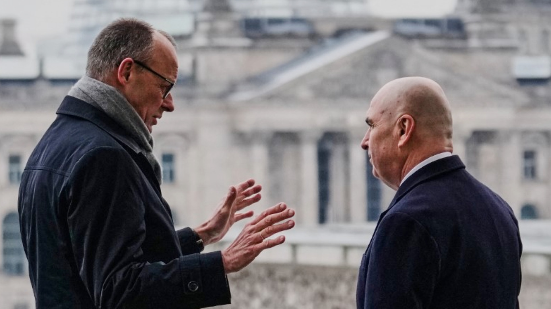 Ilie Bolojan l-a chemat pe cancelarul german Friedrich Merz la Bucureşti, imediat după vizita din Berlin. Scopul întâlnirii