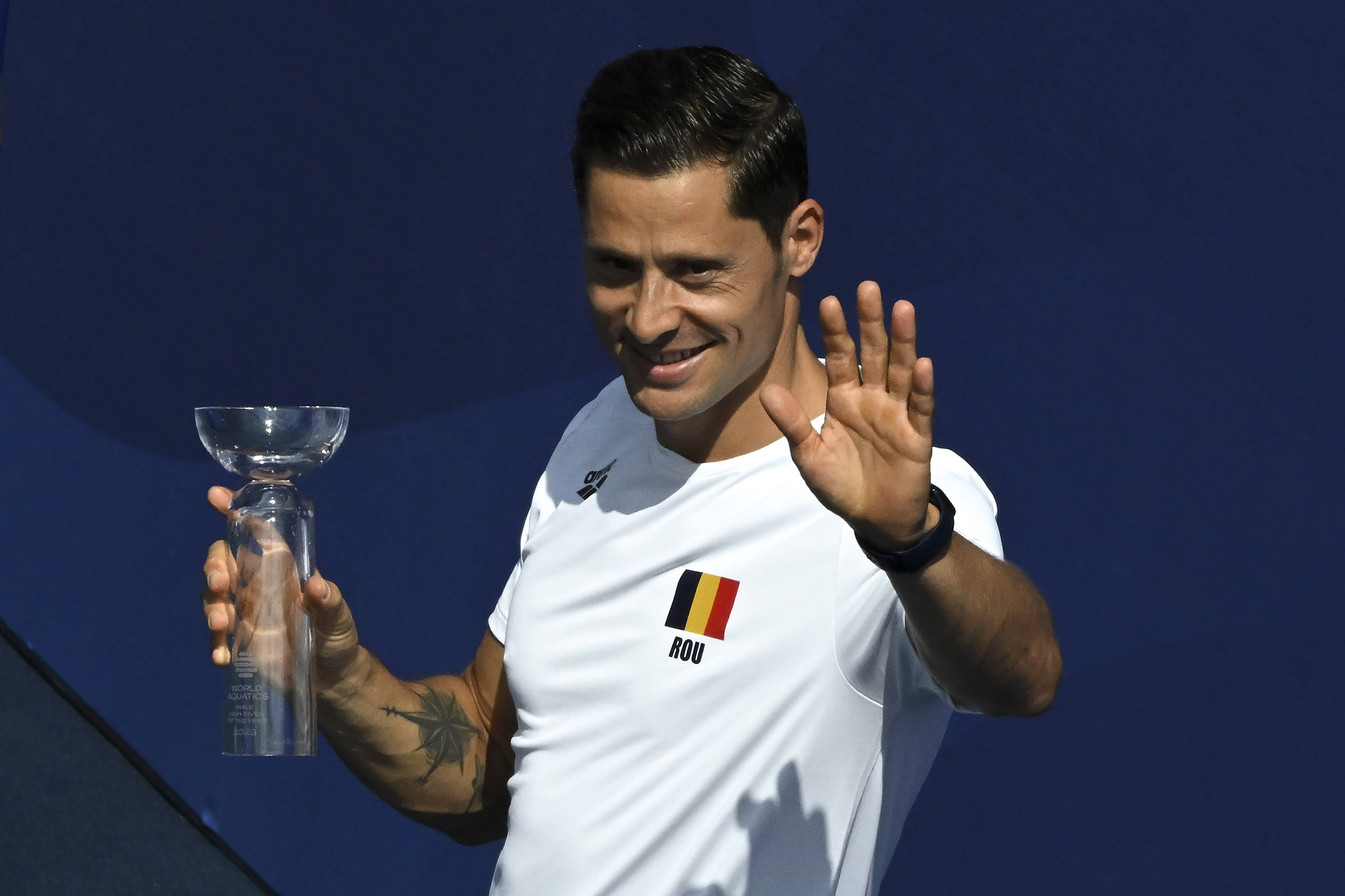 Românul Constantin Popovici, desemnat numărul unu în Europa la sărituri în apă de la mare înălţime, în 2025