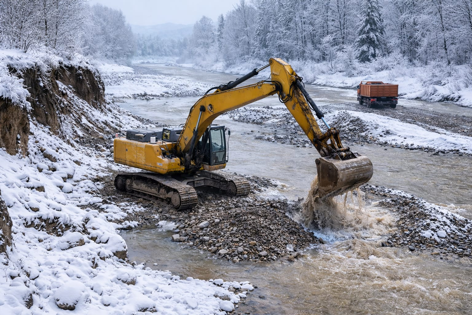 Surse: Anchete la Mediu privind „iazuri piscicole” folosite ca paravan pentru balastiere. Peste 600 de avize, analizate