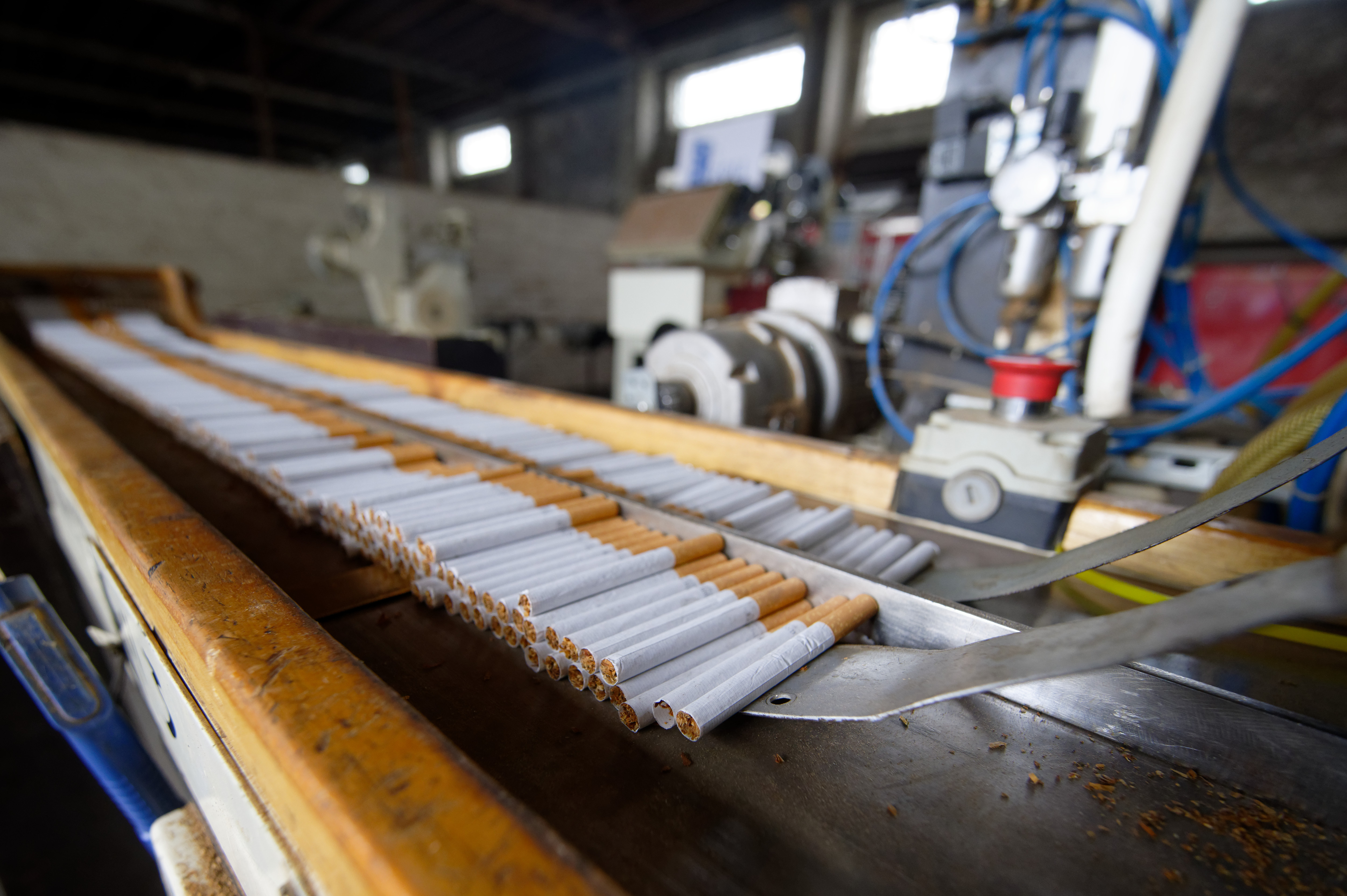 Cea mai mare fabrică ilegală de țigarete din Bulgaria a fost descoperită. Cum era „camuflată” clădirea