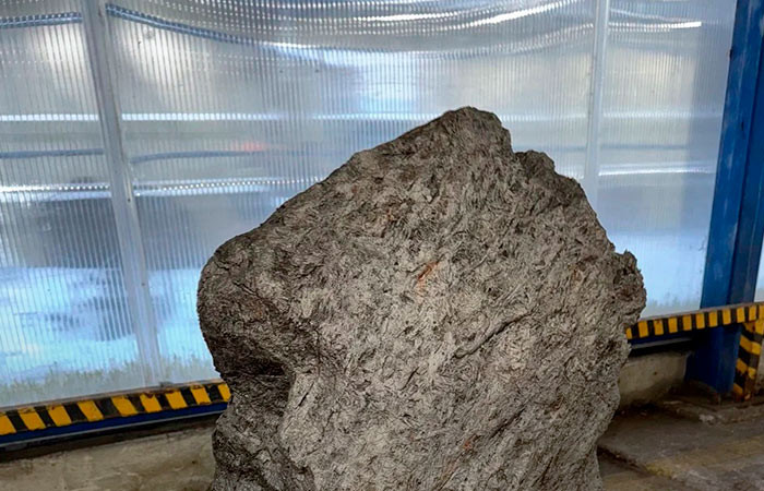 Fragment uriaș de meteorit, descoperit într-un port din Rusia într-un container destinat Regatului Unit