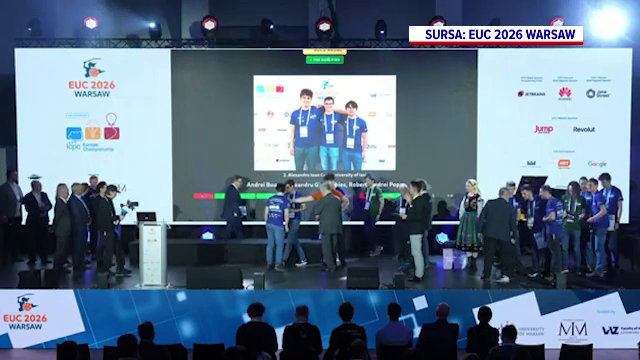 Trei studenți rom&acirc;ni au c&acirc;știgat aurul la programare, &icirc;n Europa. Echipa din Iași se califică &icirc;n marea finală din Dubai