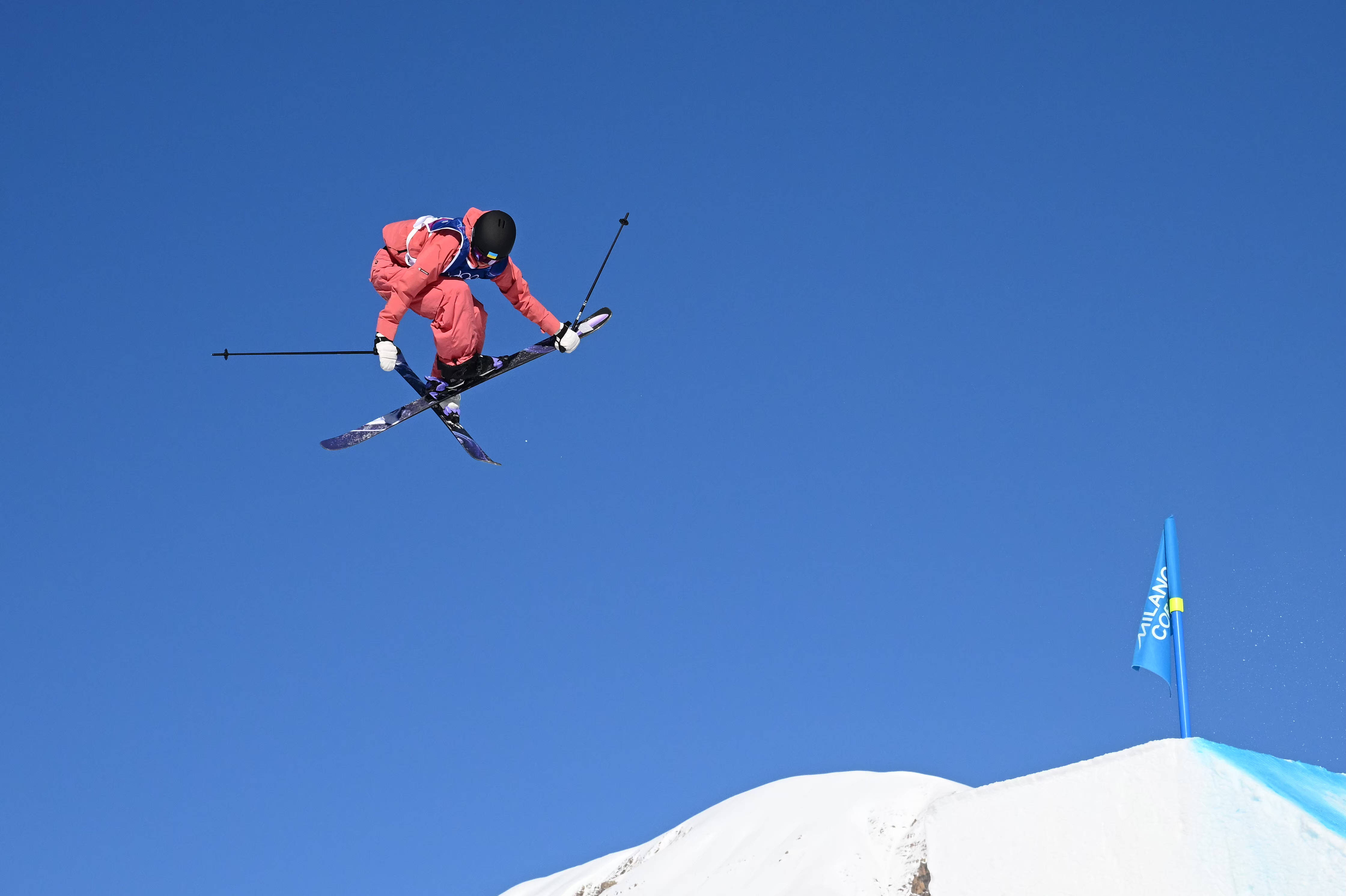 JO de iarnă: Sportiva ucraineană Katerina Kotsar, cerută în căsătorie la finalul unei probe de schi acrobatic. VIDEO