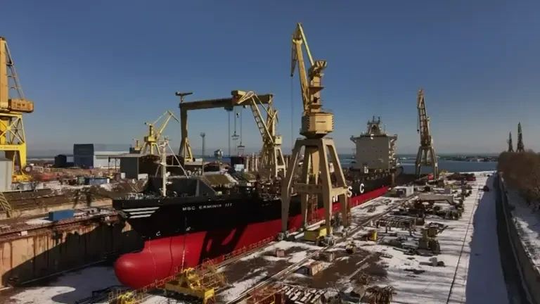 Șantierul Naval Mangalia, cândva simbol al forței navale a României, se zbate acum în insolvență, după ani de pierderi