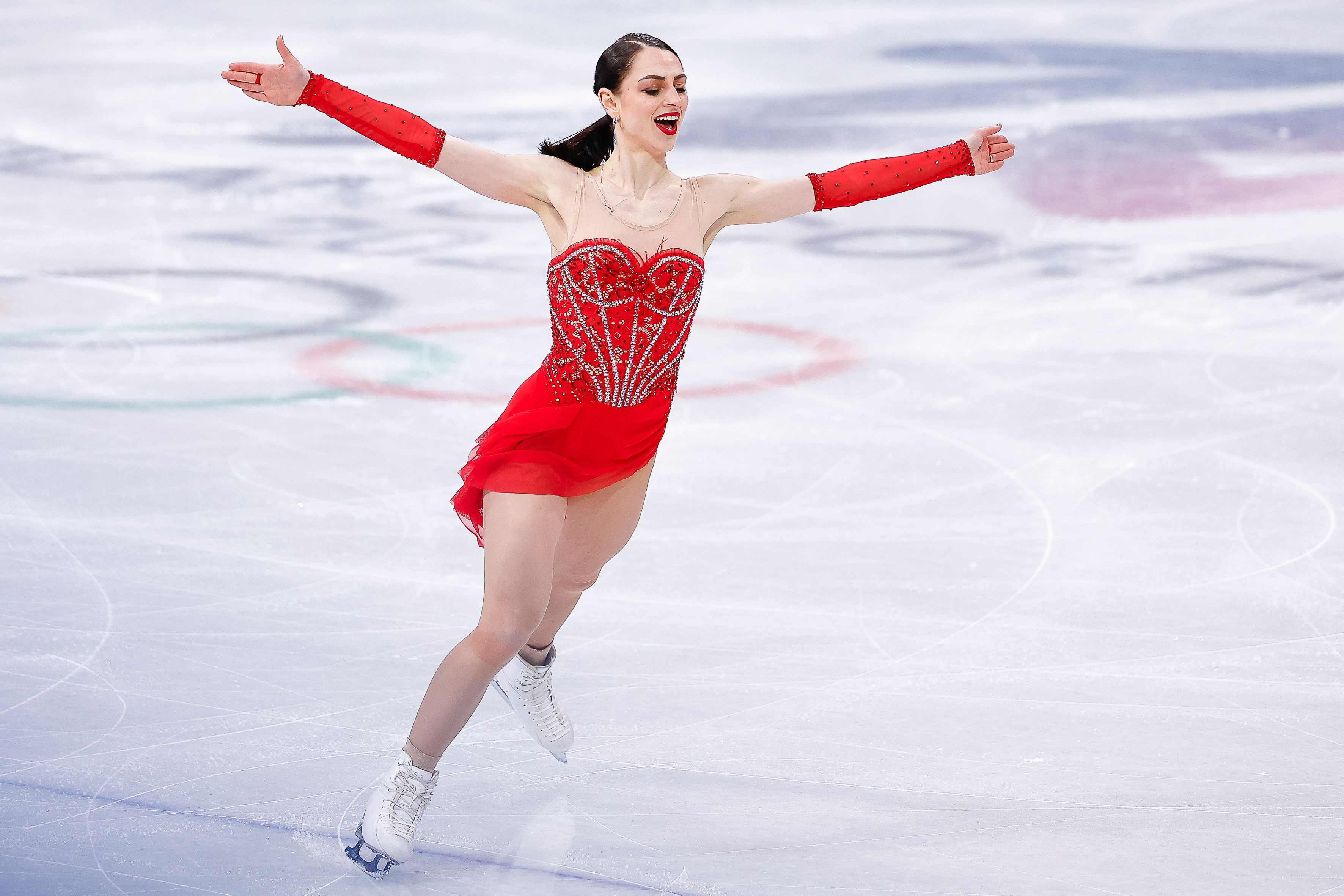 Reprezentanta României la patinaj artistic, Julia Sauter, a stabilit un personal la Jocurile Olimpice de iarnă