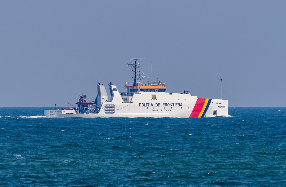 O navă românească s-a scufundat pe canalul Sulina