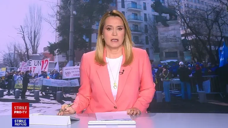 Protest al profesorilor la Cotroceni. Sindicaliștii îi cer lui Nicușor Dan abrogarea măsurilor din Educație