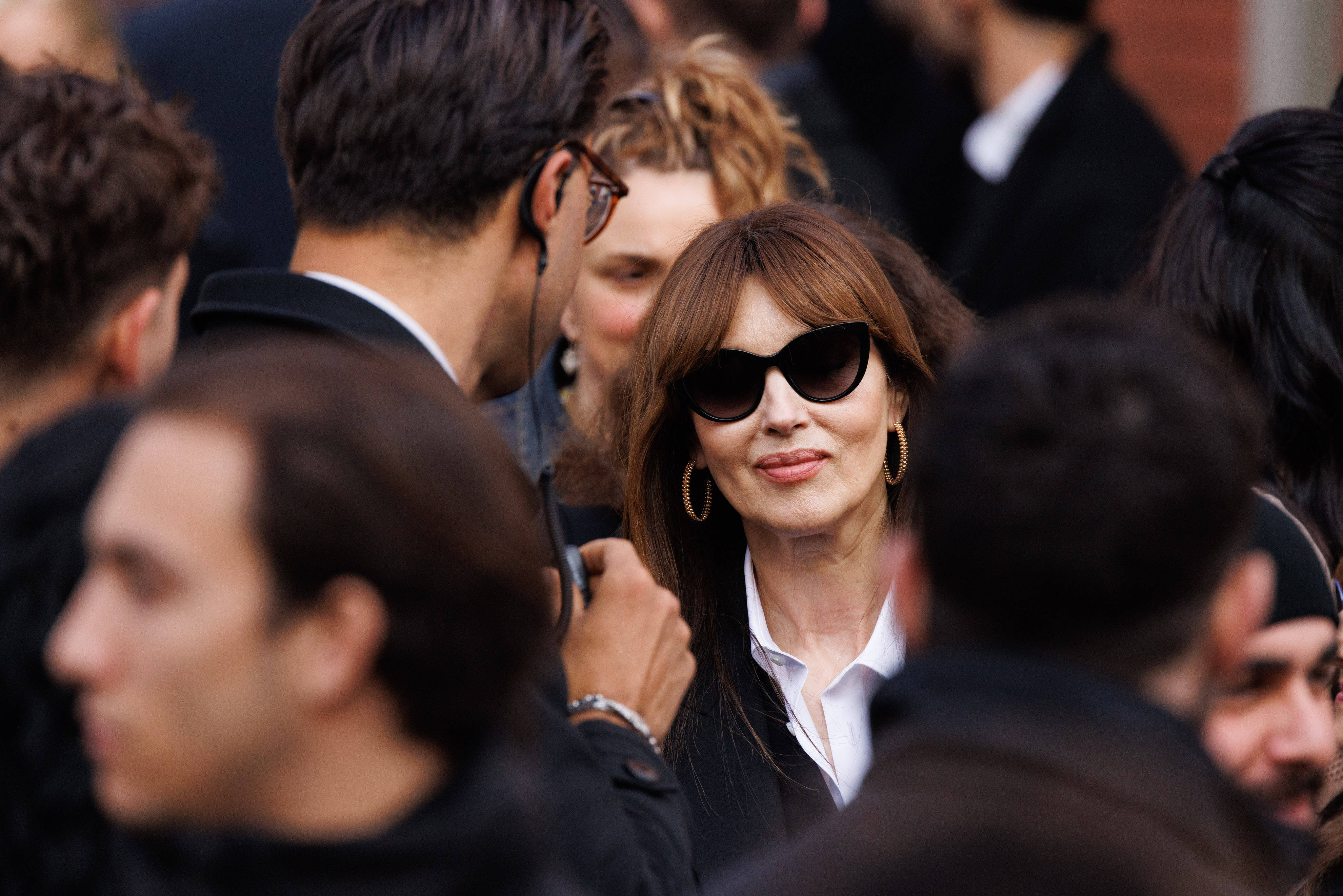 Monica Bellucci, apariție elegantă la Săptămâna Modei de la Milano. Ținuta cu care a atras toate privirile. FOTO