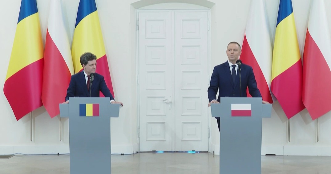 Preşedintele Nicuşor Dan, vizită oficială în Polonia. LIVE: Declarații de presă comune