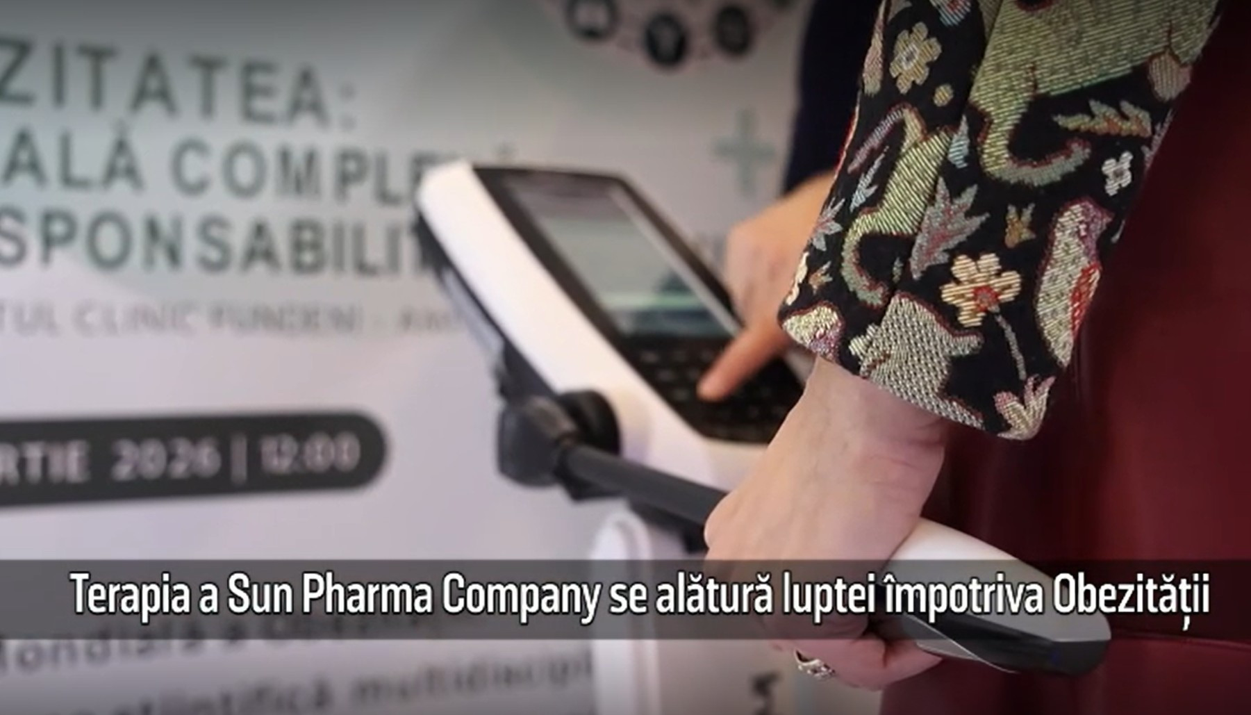 (P)Terapia a Sun Pharma Company se alătură luptei &icirc;mpotriva Obezității la un eveniment dedicat educației medicale