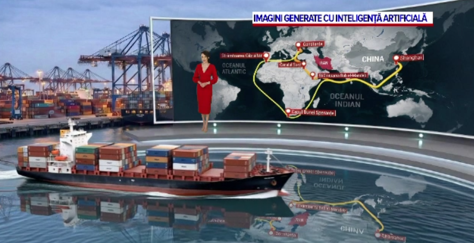 Produsele de import care se scumpesc din cauza războiului din Iran. Pe unde vin acum containerele din China