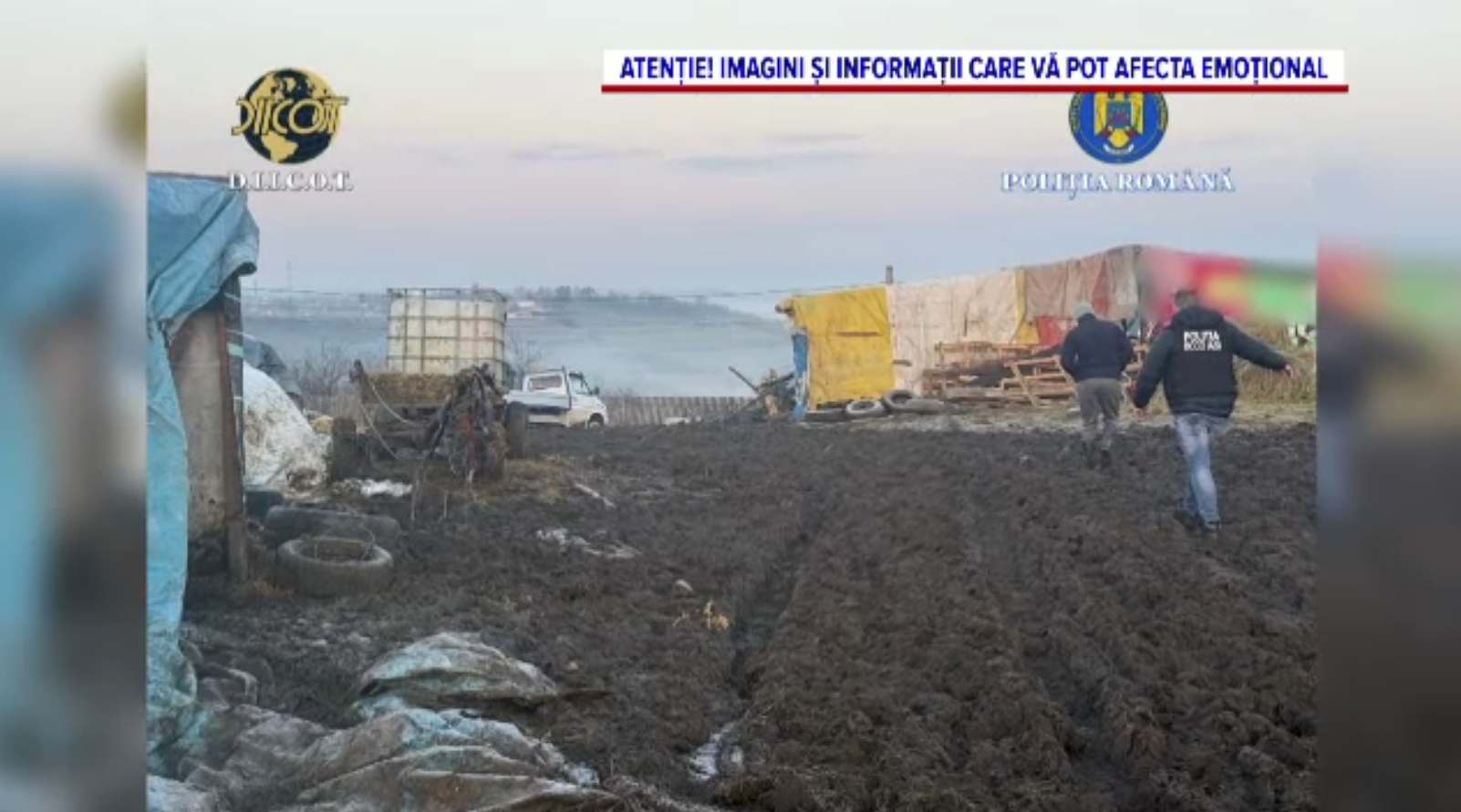 Tată și fiu arestați la Iași pentru trafic de persoane: ar fi exploatat un bărbat și un minor de 15 ani la o fermă