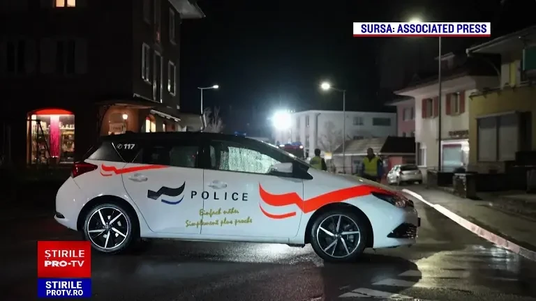 Un bărbat și-a dat foc într-un autobuz în Elveția. Cel puțin șase persoane au murit în urma incendiului. VIDEO