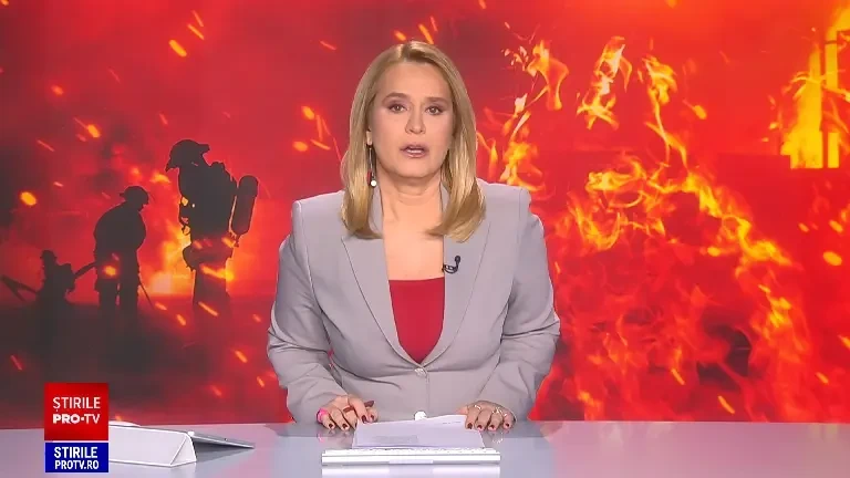 Un incendiu puternic a izbucnit la o fabrică de polistiren din Arad. De la ce a pornit dezastrul