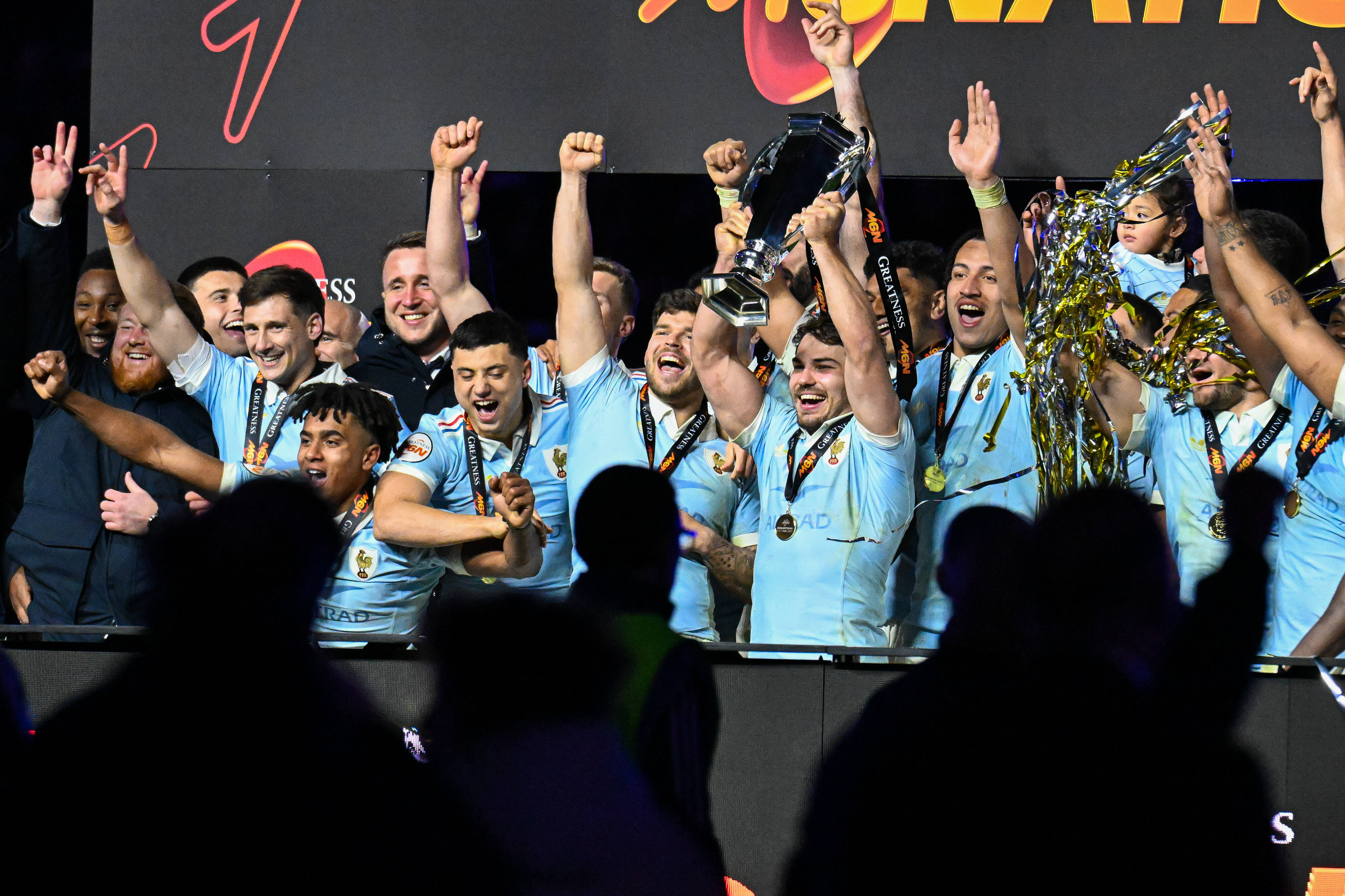 Franța a câștigat Turneul celor Șase Națiuni la ultima fază a meciului câștigat cu Anglia, scor 48-46