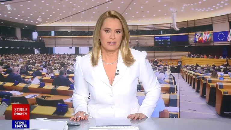 Aplauze pentru Nadia Comăneci în Parlamentul European la 50 de ani de la primul 10 perfect. Gestul făcut de sportivă