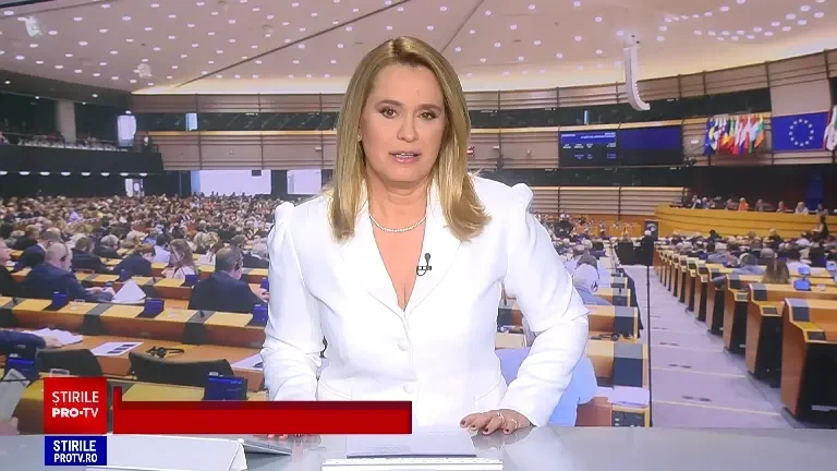 Aplauze pentru Nadia Comăneci în Parlamentul European la 50 de ani de la primul 10 perfect. Gestul făcut de sportivă