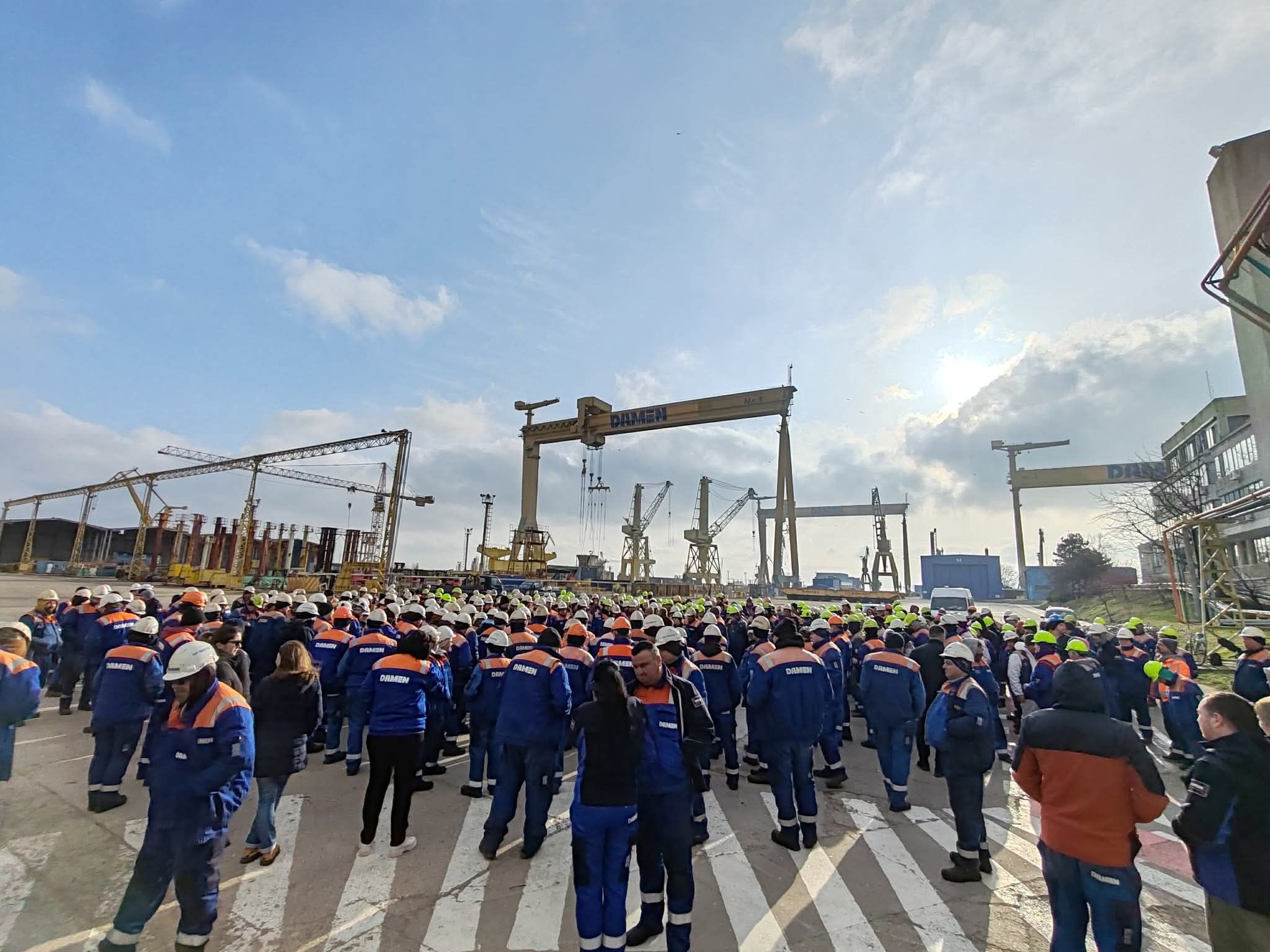 Damen nu a aprobat planul de reorganizare al Şantierului Naval Mangalia. Muncitorii îşi vor pierde locurile de muncă - BNS