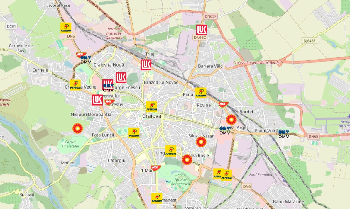 Unde găsești cea mai ieftină benzină de la tine din oraș, din surse oficiale. Harta care te poate ajuta să salvezi bani