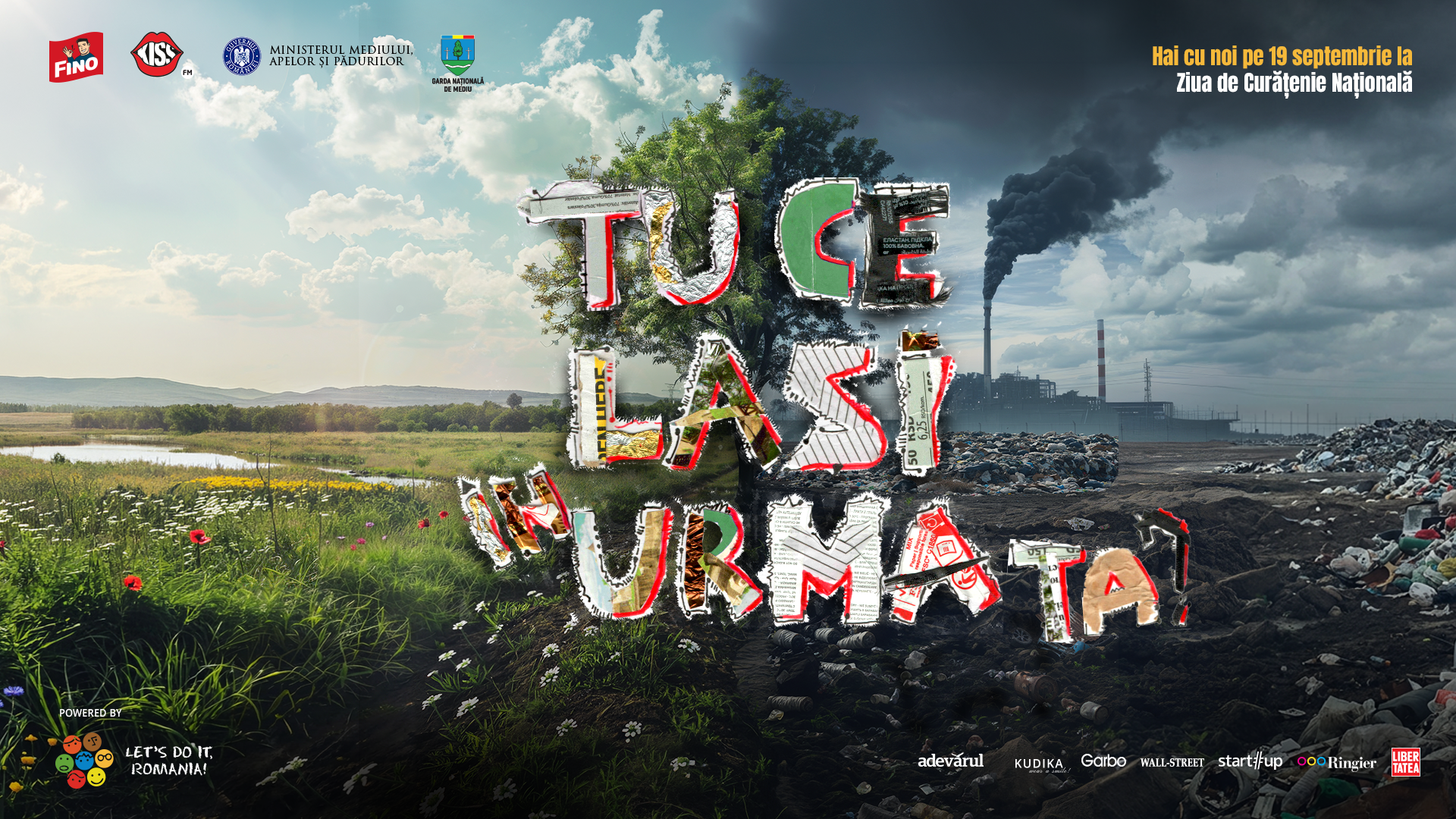 Let’s Do It, Romania! anunță Ziua de Curățenie Națională pe 19 septembrie, alături de 190 de țări din întreaga lume