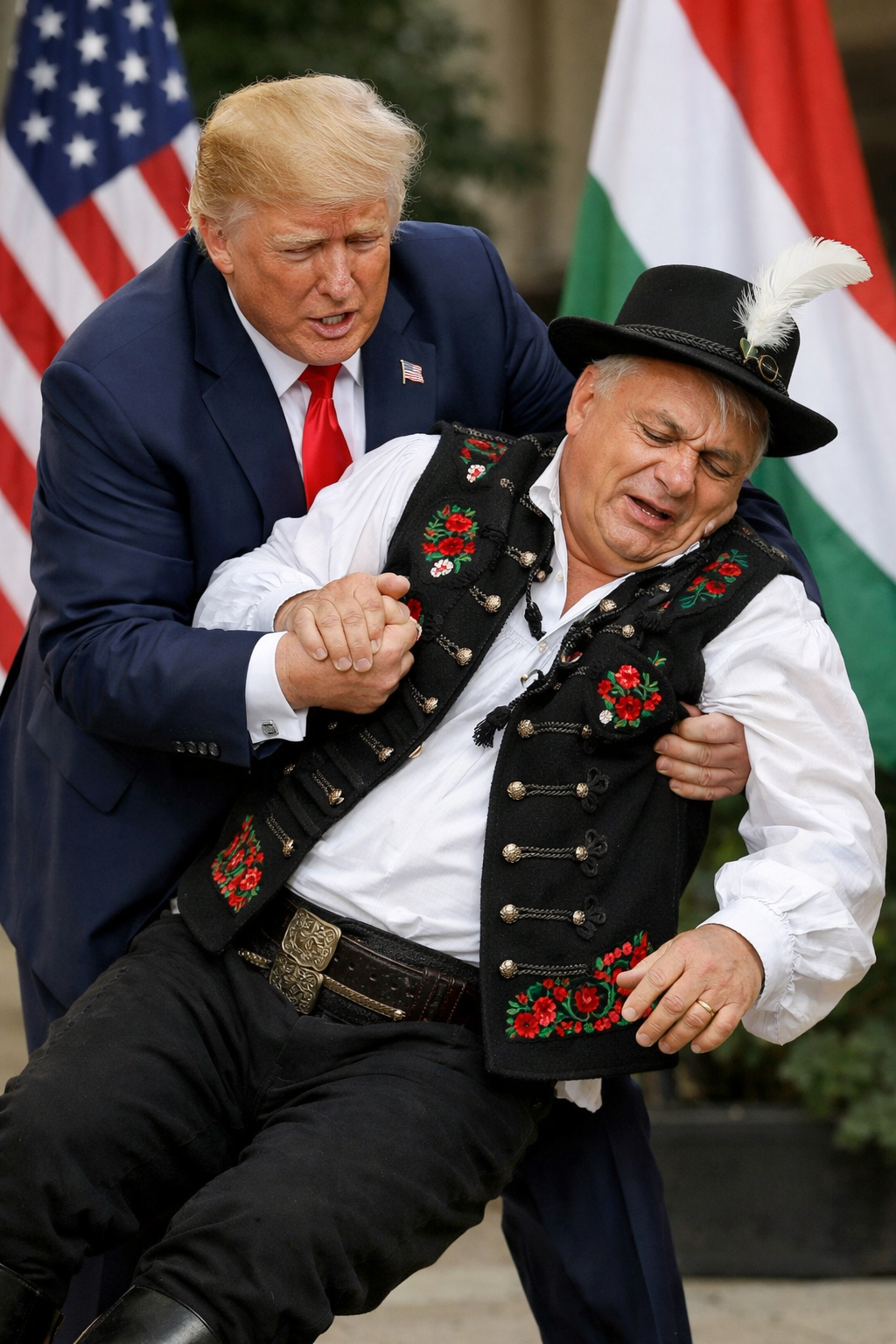 Trump promite ajutor economic Ungariei lui Orban