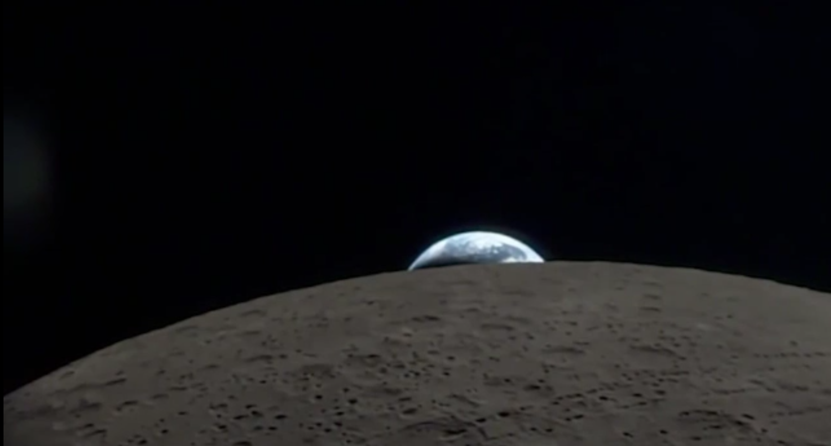 Imagini uluitoare. „Apusul” Pământului, filmat de la bordul Artemis