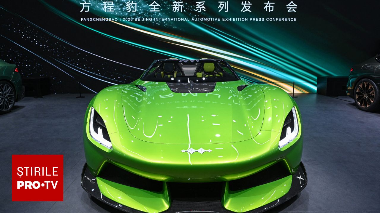 o expoziție de top la Salonul Auto de la Beijing. China vrea să cucerească piețele globale