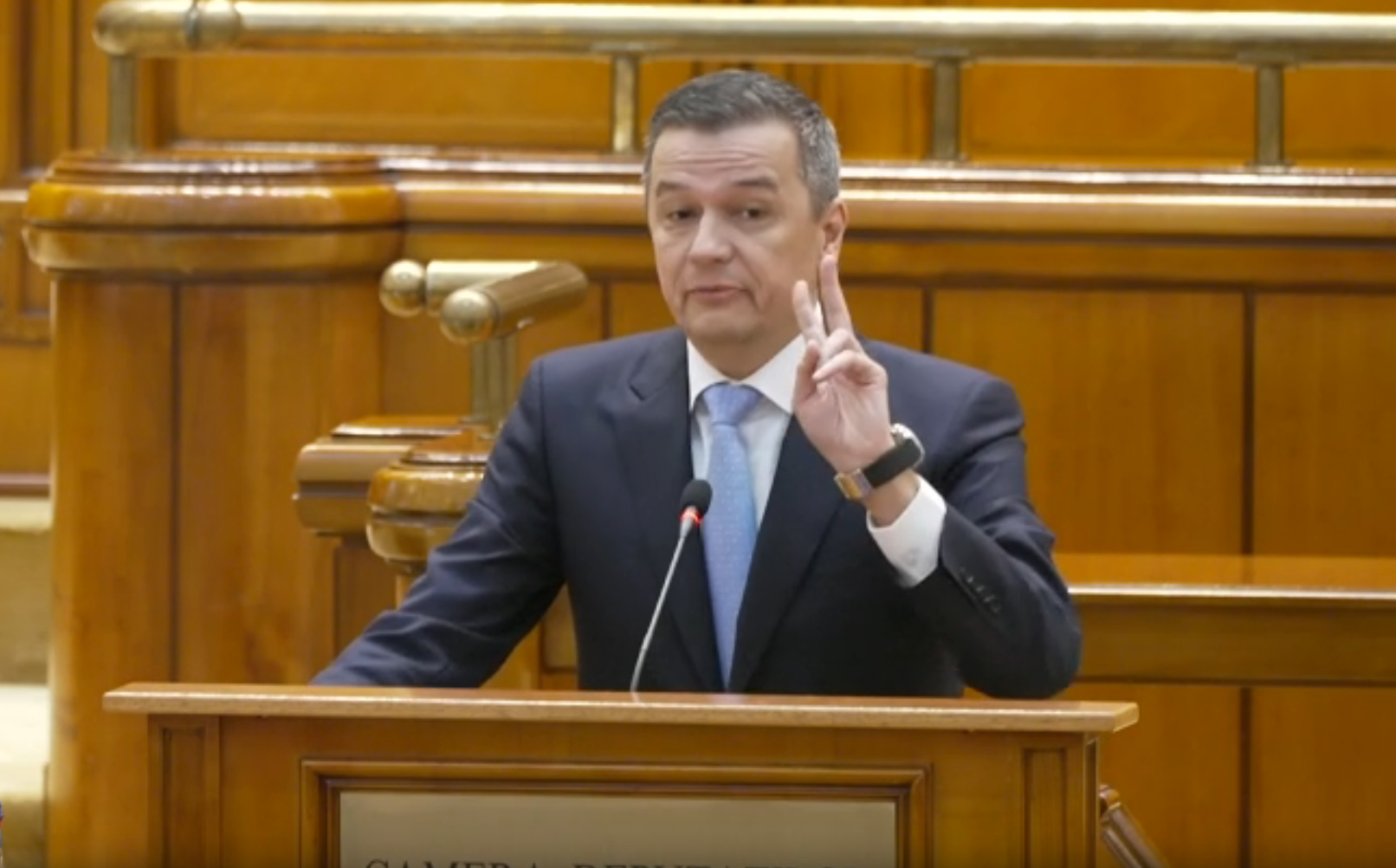 Mesajul lui Sorin Grindeanu, înainte de votul moțiunii de cenzură. „Inițial nu am vrut să iau cuvântul”