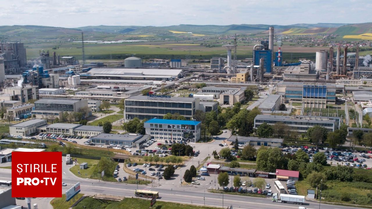 Achiziție spectaculoasă a statului. Romgaz preia de la elvețieni combinatul chimic Azomureș