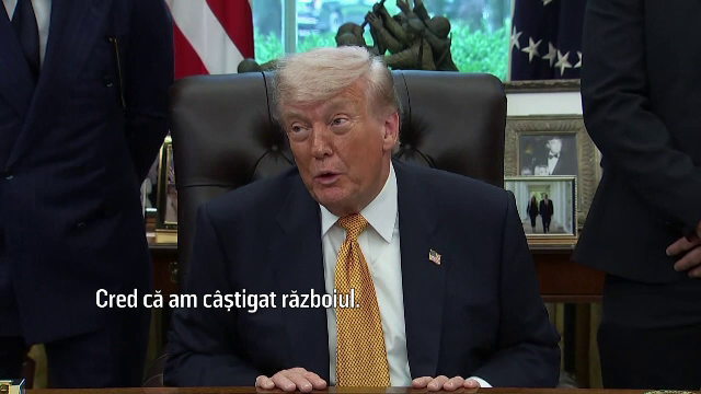 Donald Trump susține că războiul cu Iranul se va încheia rapid, în timp ce Teheranul analizează noul acord