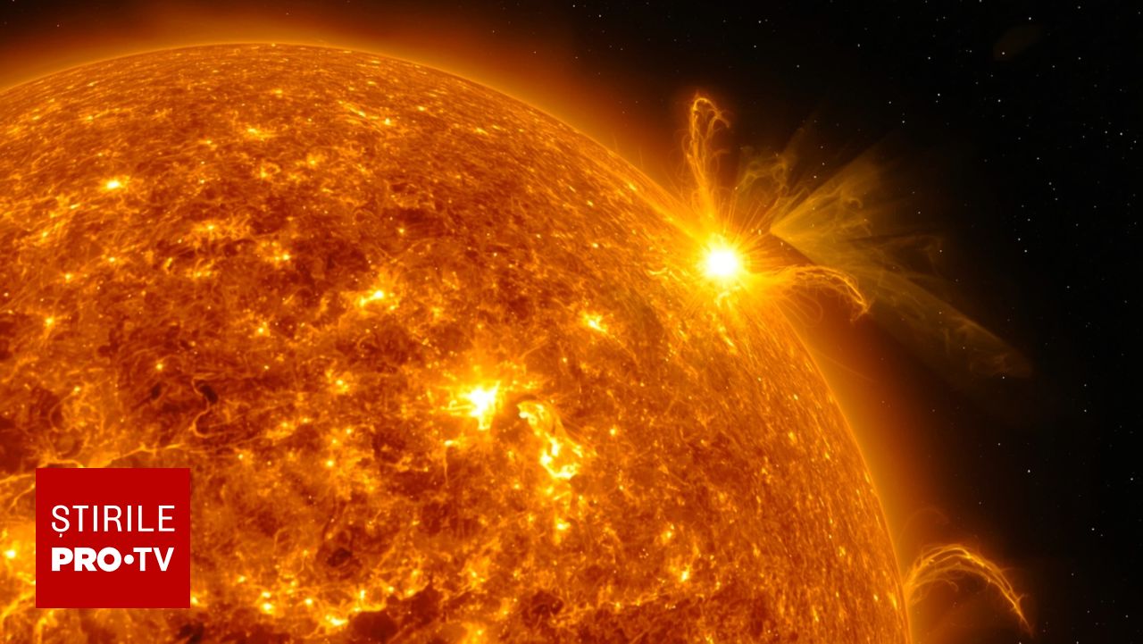 O erupție solară puternică se apropie de Pământ. Ce se va întâmpla dacă furtuna lovește scutul magnetic al planetei