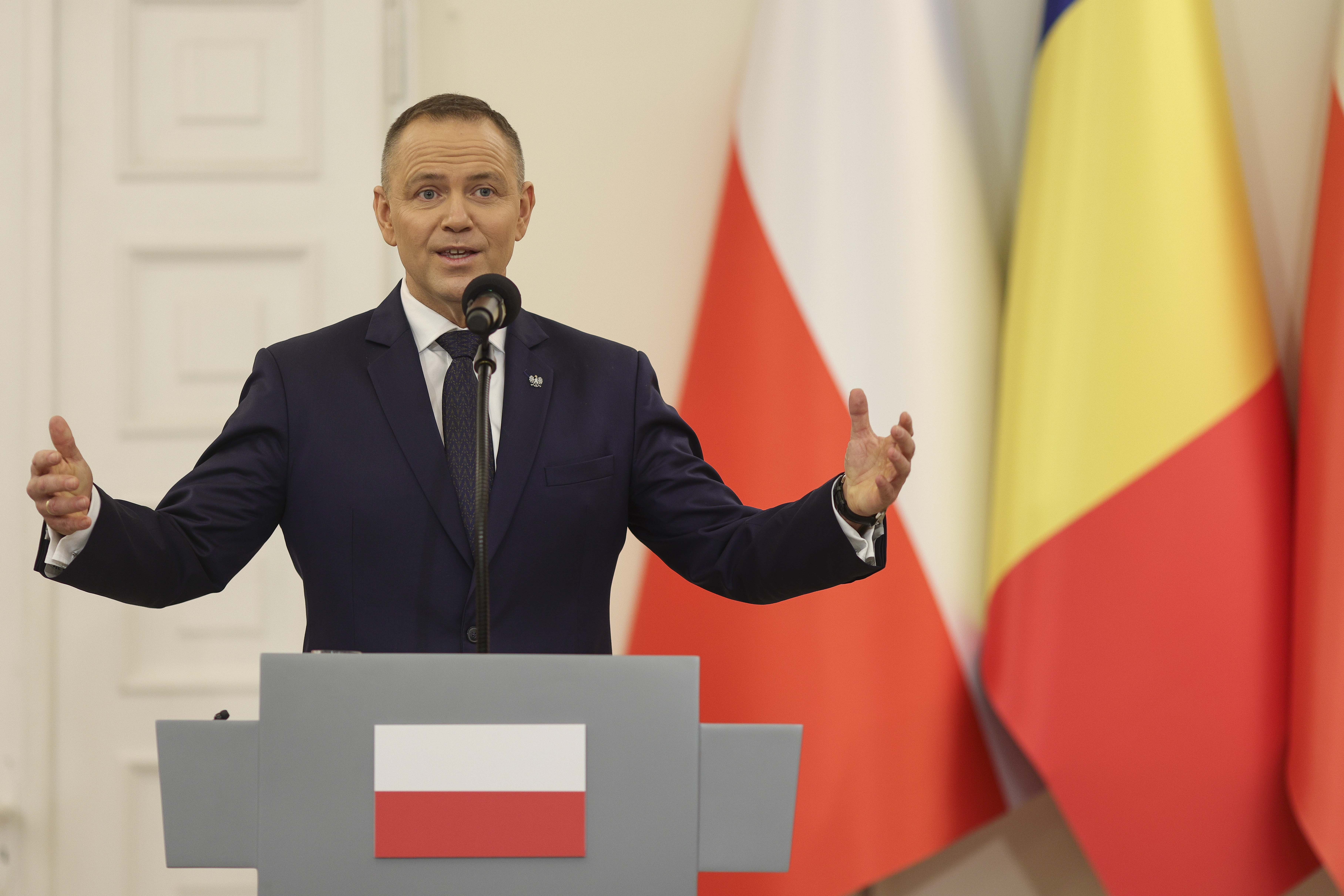 Președintele Poloniei, la București: „Pacea începe să devină și interesul Federației Ruse”
