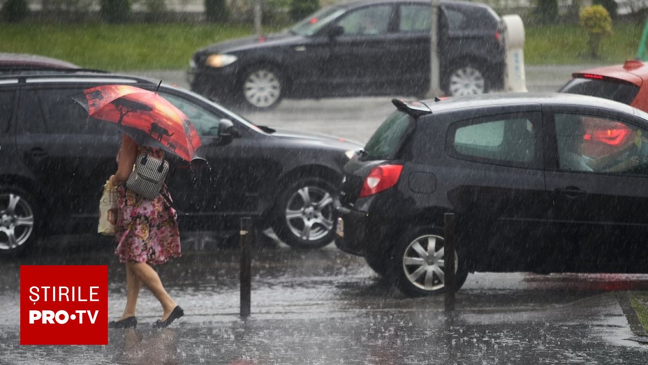 România va fi lovită de un al doilea ciclon mediteranean. Harta zonelor unde va ploua torențial în weekend