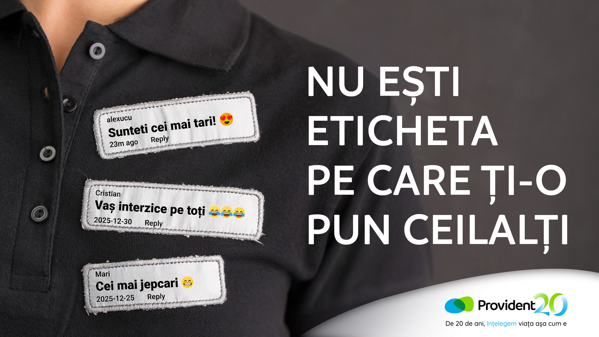 (P) Provident. 20 de ani în care am învățat să înțelegem viața așa cum e