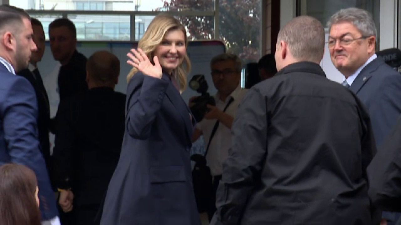 Ce au vorbit Mirabela Grădinaru și Olena Zelenska. Primele doamne, discuție la ceai