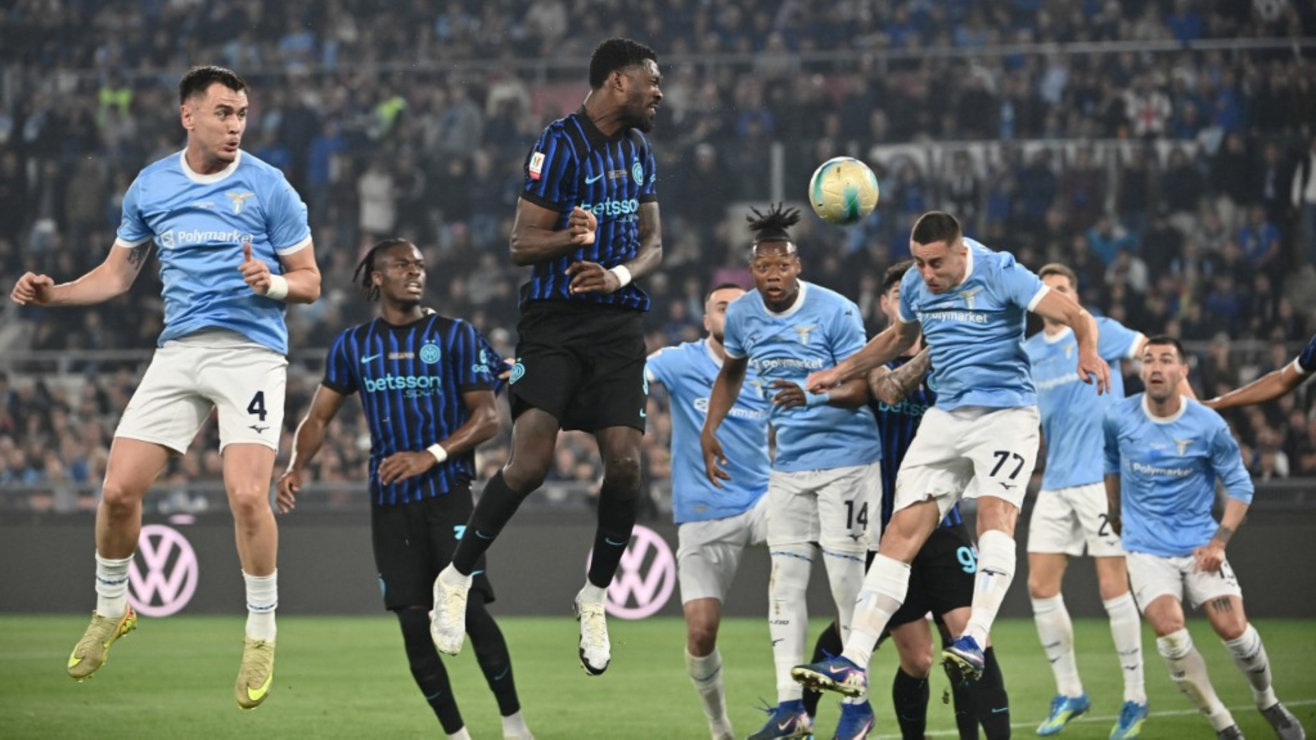 LIVE Score | Lazio - Inter, în finala Cupei Italiei, pe VOYO. Campionii lui Cristi Chivu au marcat deja în „Cetatea Eternă”