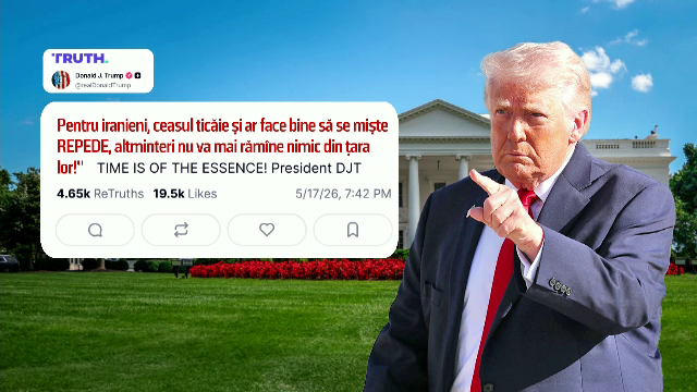 Donald Trump amenință din nou Iranul cu anihilarea: ”Ceasul ticăie!”. Surse americane anunță reluarea războiului