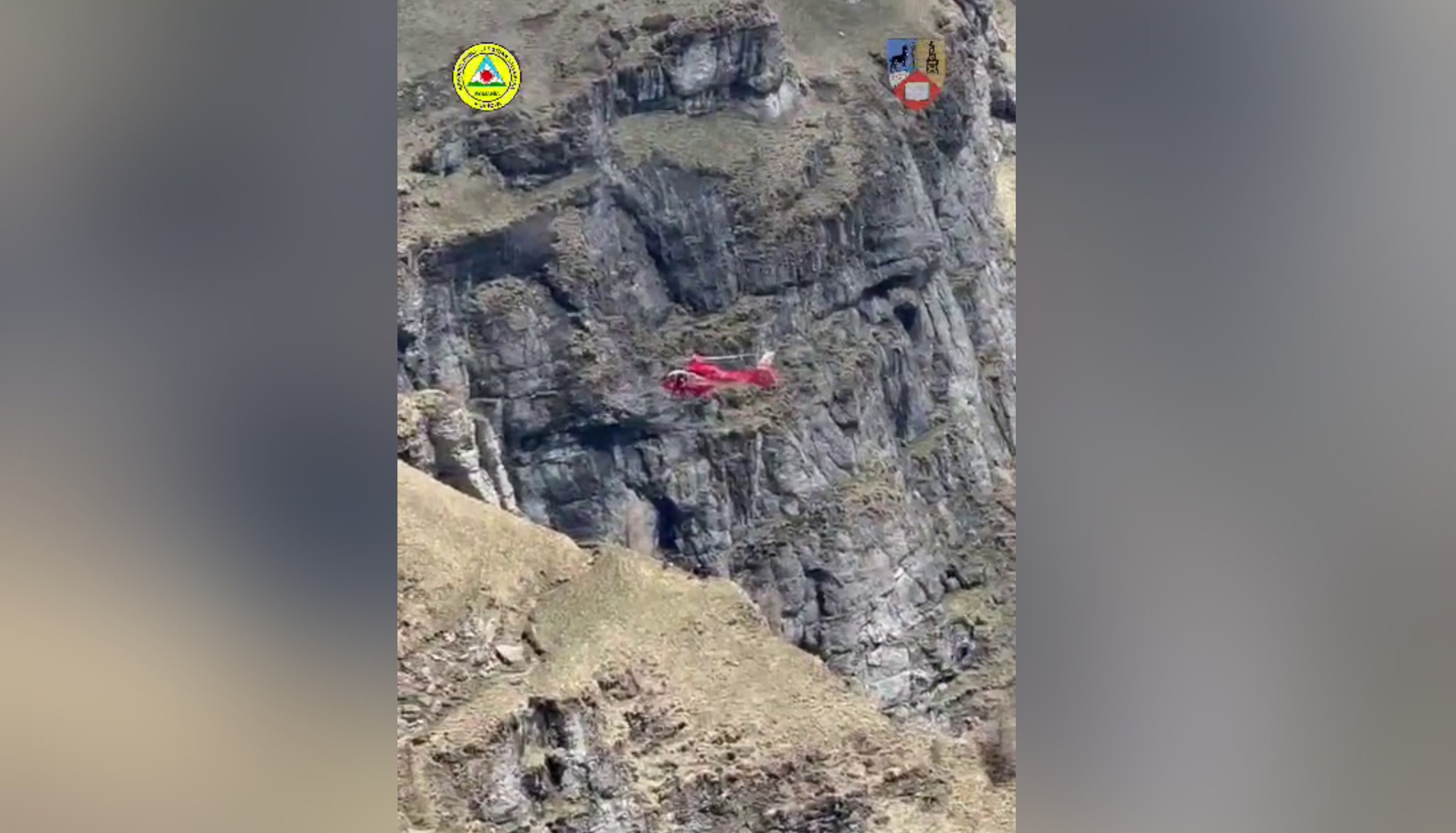 Doi turiști din Capitală, salvați miraculos după ce au căzut 100 de metri din Brâna Mare a Caraimanului: „Au avut mare noroc”