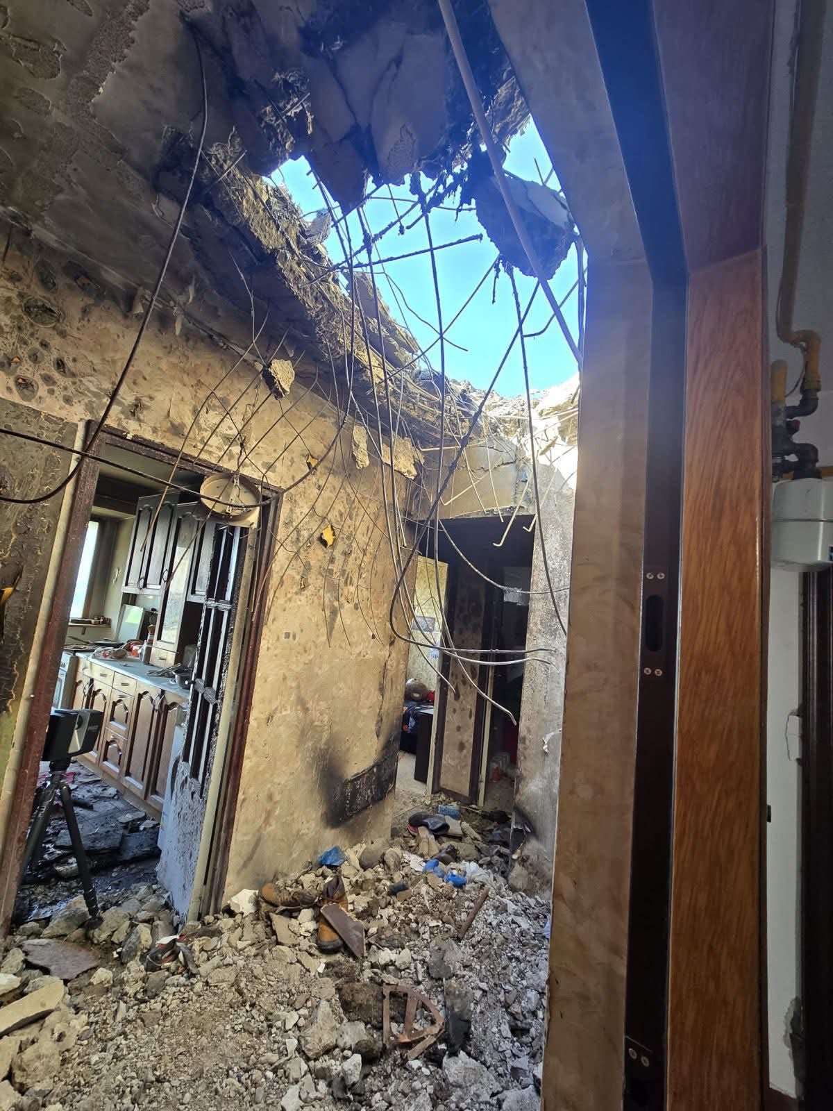 Cum arata apartamentul din galati peste care s a prabusit drona ruseasca
