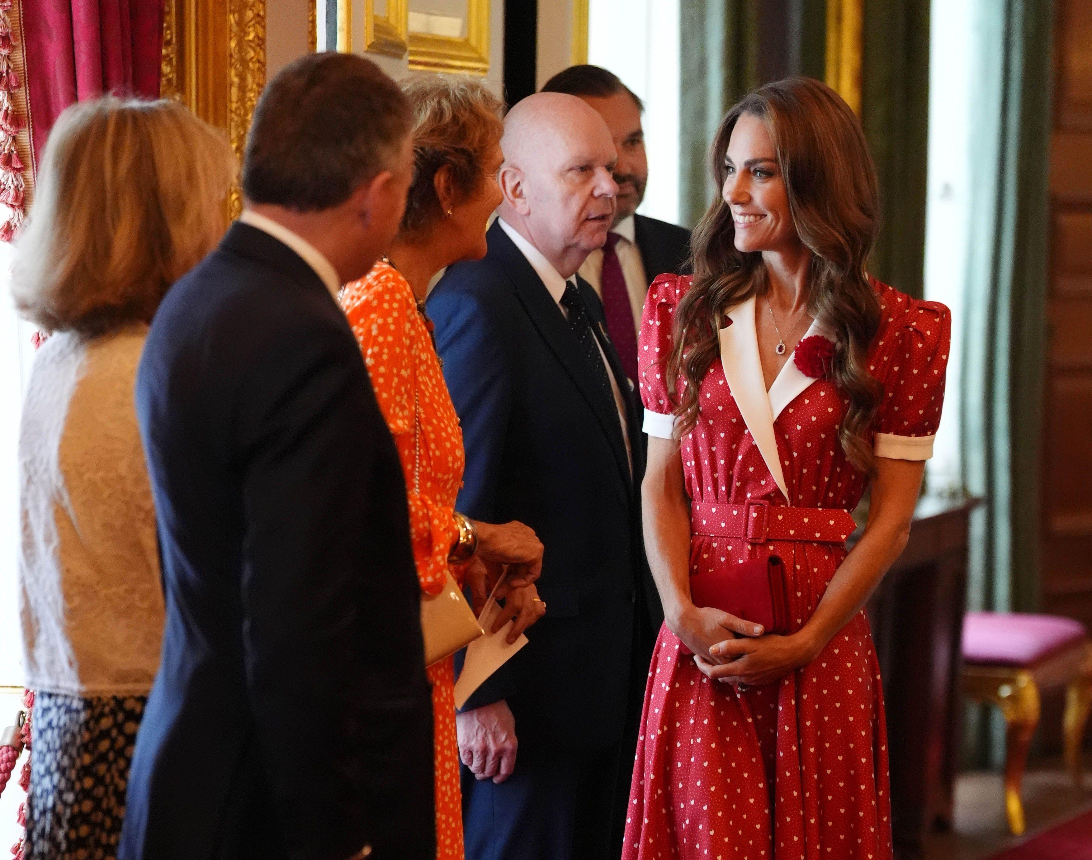 Prințesa Kate a impresionat într-o rochie elegantă la un eveniment dedicat luptei împotriva cancerului. FOTO