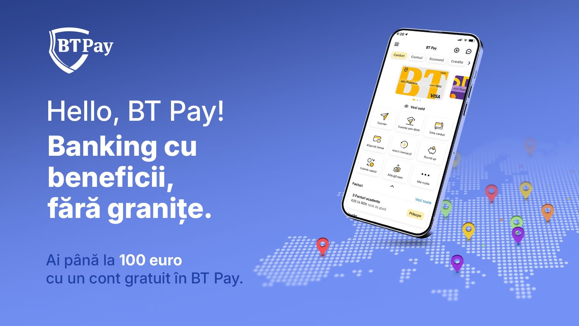 (P) Banca Transilvania le face mai ușoară viața românilor din diaspora. Cont deschis în sub 10 minute, direct de pe telefon